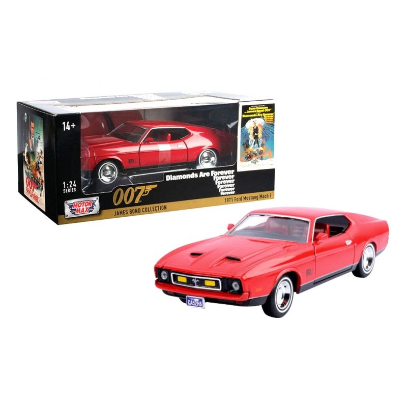 MOTORMAX - MOTORMAX 79851 1-24 JAMES BOND 1971 FORD MUSTANG MACH
