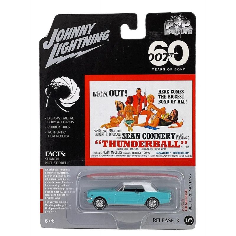 GENERICO - JOHNNY JLSP273 1:64 JAMES BONDA?1965 FORD MUSTANG