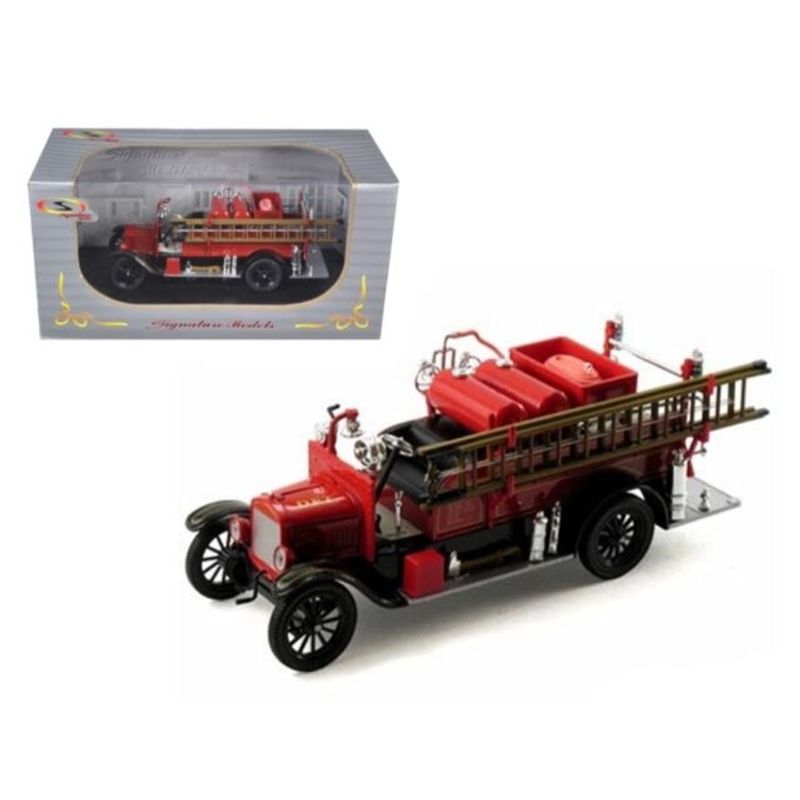 GENERICO - SIGNATURE 32313 RED 1:32 FORD MODEL T 1926 FIRE TRUCK