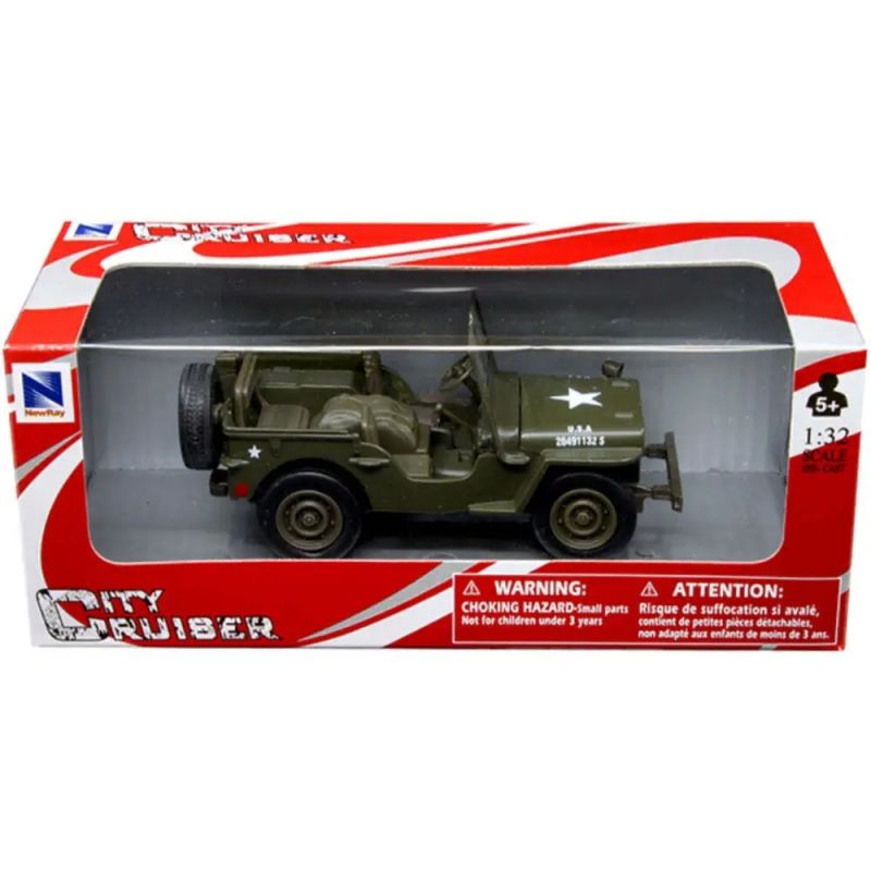 GENERICO - NEWRAY 54133 1-32 JEEP WILLYS ( MILITARY BOX )