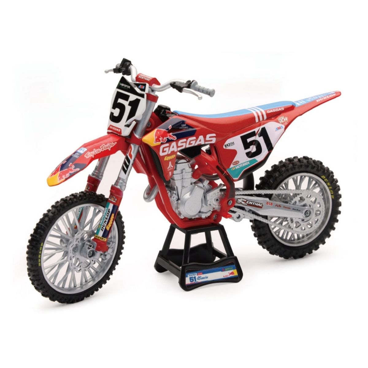 GENERICO - NEWRAY 58303 1-12 TLD REDBULL GASGAS MC 450F ( JUSTIN BARCIA