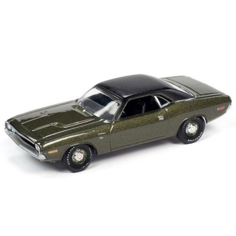 GENERICO - AUTOWORLD AWSP050 1:64 1970 DODGE CHALLENGER R T GREEN OR