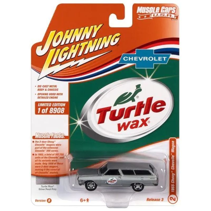 GENERICO - JOHNNY JLSP173B 1:64 1965 TURTLE WAX CHEVROLET CHEVELLE