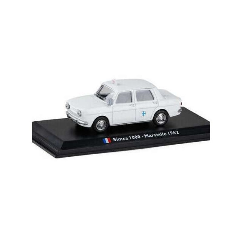 GENERICO - MAGAZINE TX19 1962 SIMCA 1000 MARSEILLE TAXI WHITE