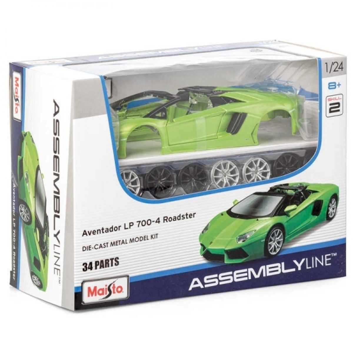 MAISTO - MAISTO 39124 1-24 AL LAMBORGHINI AVENTADOR LP 700 ROADSTER