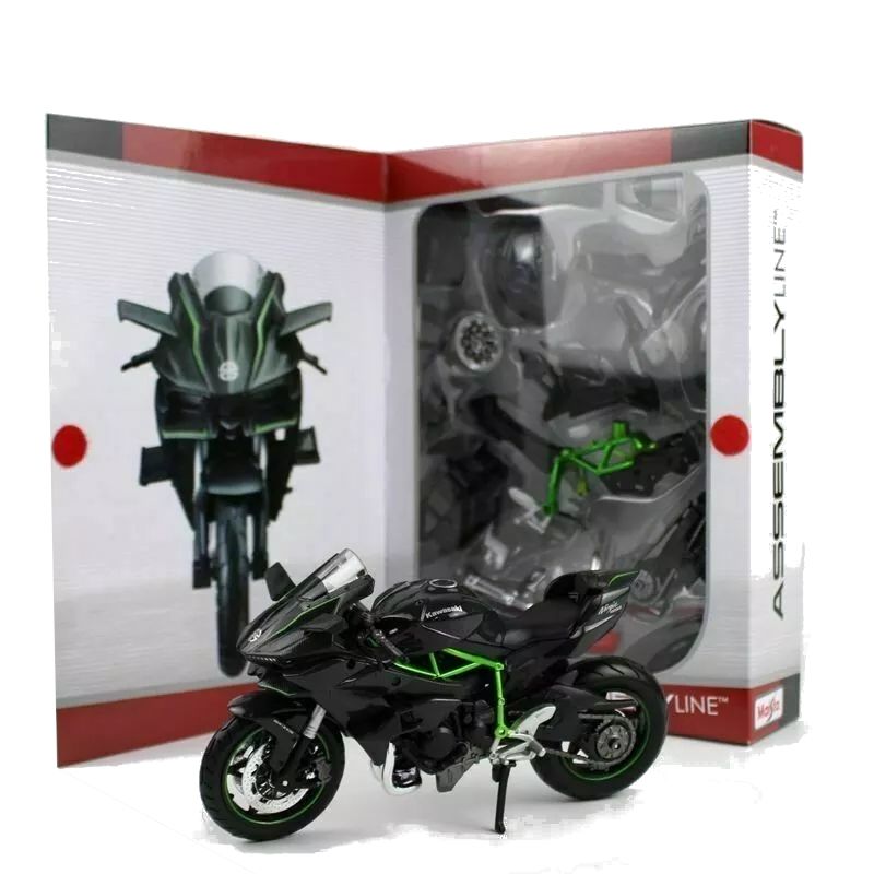 MAISTO - MAISTO 39198 1-12 AL KAWASAKI NINJA H2R ARMABLE
