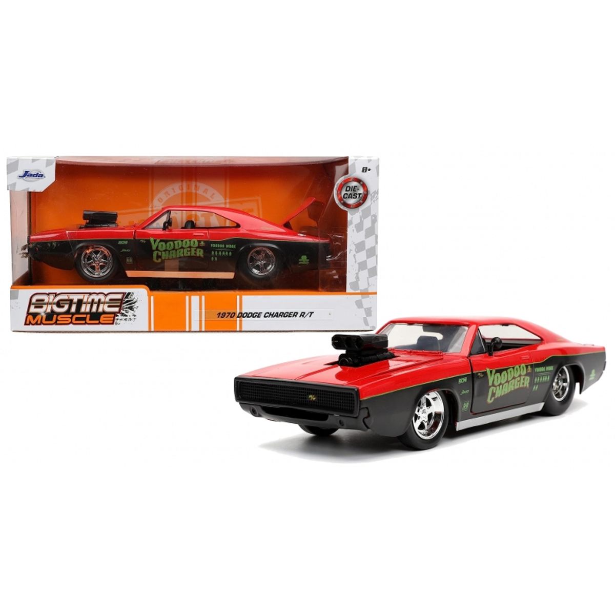 GENERICO - JADA 32703 1:24 BTM 1970 DODGE CHARGER R / T BLOWN