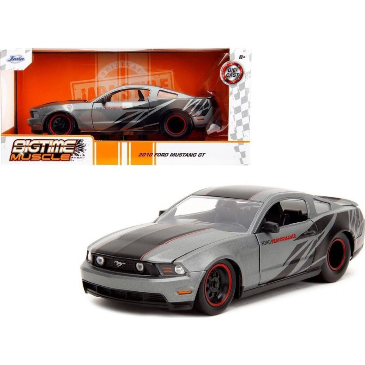 GENERICO - JADA 34210 1:24 BTM 2010 FORD MUSTANG GT