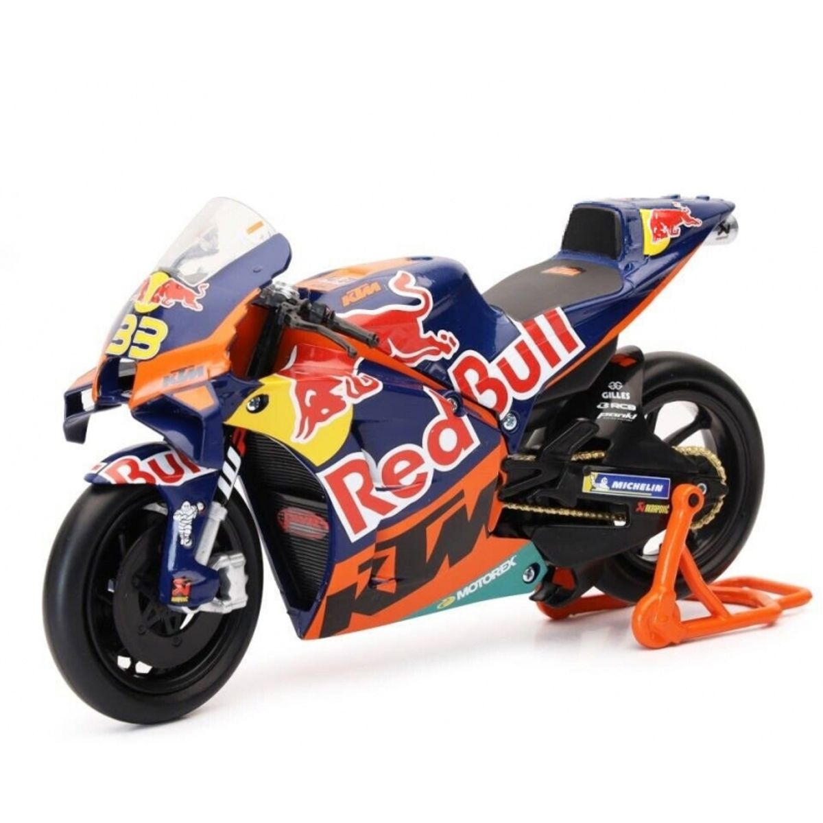 GENERICO - NEWRAY 58383 1-12 RED BULL KTM MOTOGP BIKE ( BRAD BINDER )