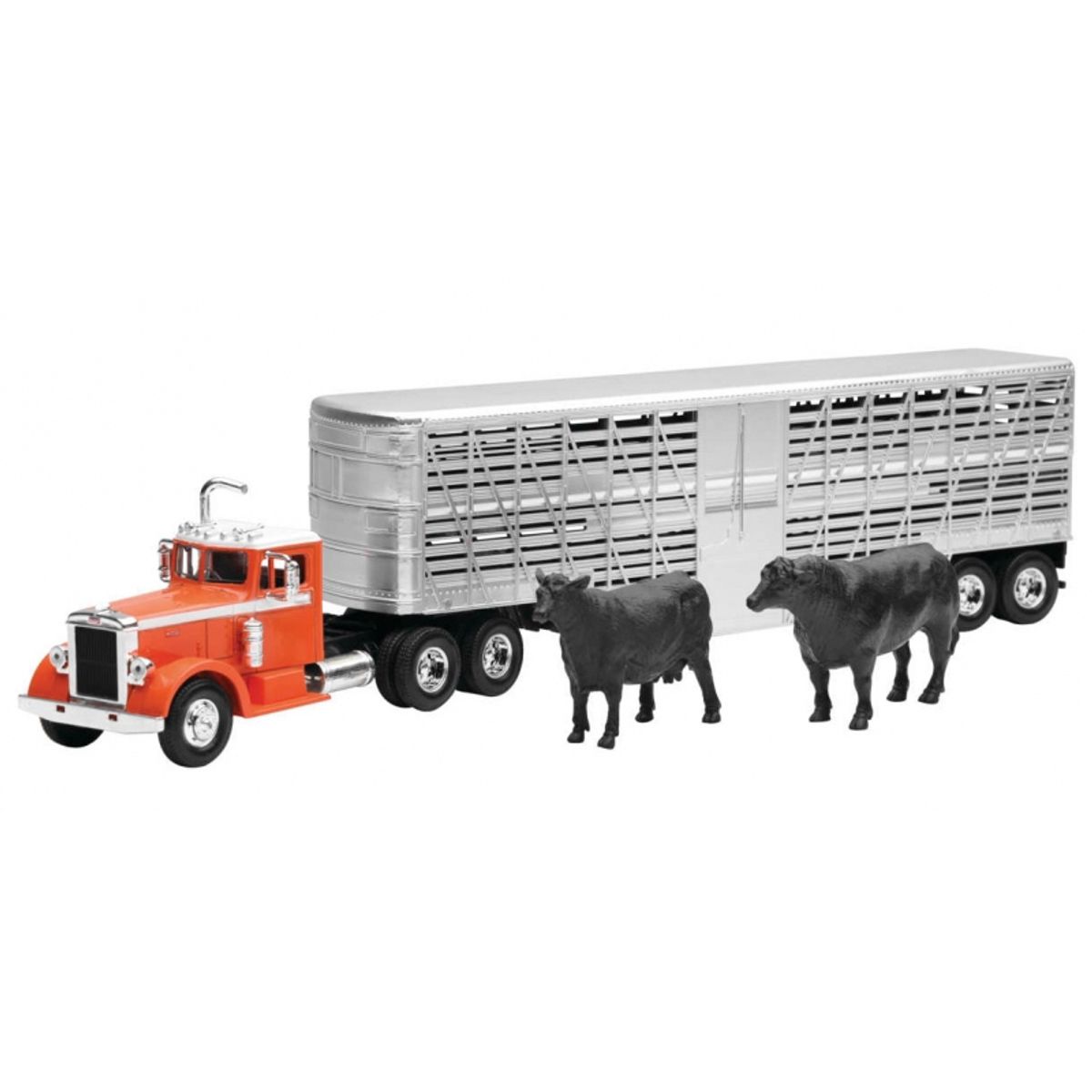 GENERICO - NEWRAY 16116B 1:43 DIE CAST 1949 PETERBILT 380 LIVESTOCK