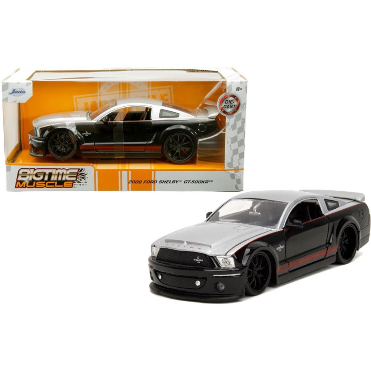 GENERICO - JADA 34205 1-24 BTM 2008 FORD MUSTANG SHELBY GT500