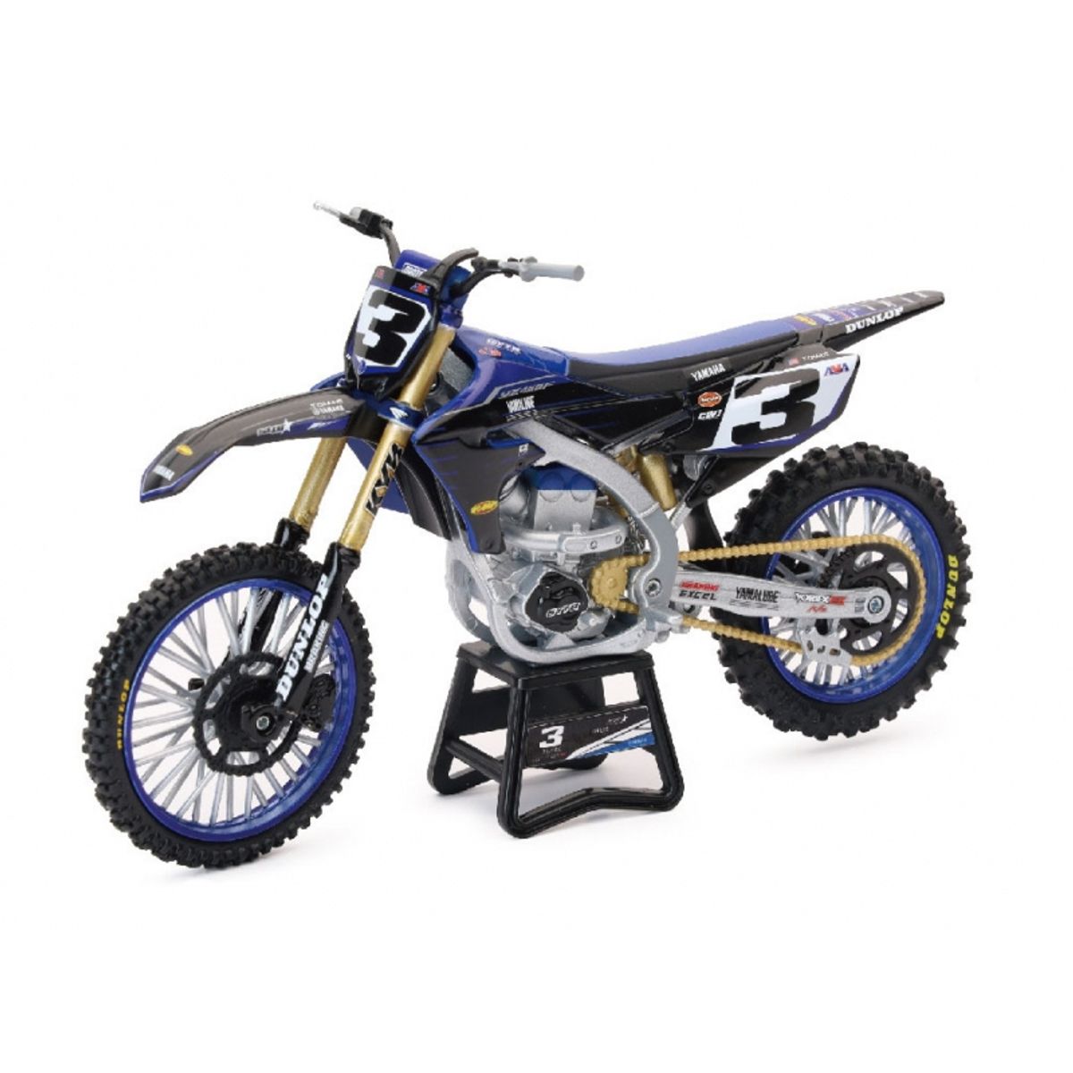 GENERICO - NEWRAY 58323 1-12 YAMAHA FACTORY RACE TEAM BIKE ( ELI TOMAC