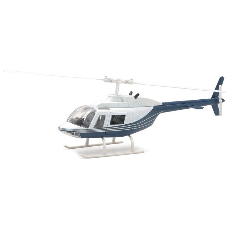 GENERICO - NEWRAY 26073A 1-34 DIECAST BELL 206 HELICOPTER
