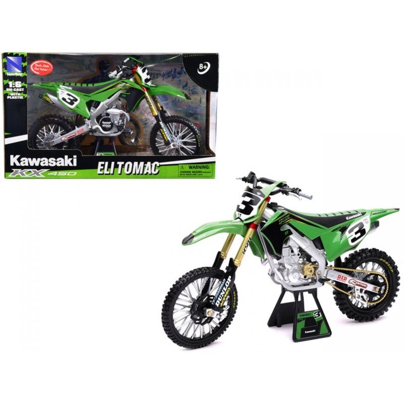 GENERICO - NEWRAY 49663 1:6 KAWASAKI FACTORY RACE TEAM BIKE 2019 ( ELI