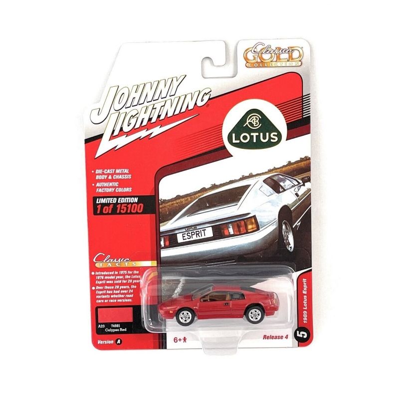 GENERICO - JOHNNY JLSP188A 1-64 1989 LOTUS ESPIRIT RED