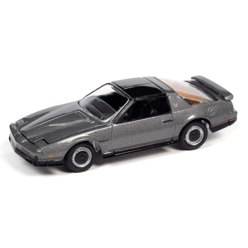 GENERICO - JOHNNY JLSP148A 1:64 1984 PONTIAC TRANS AM SILVER SAND GRAY