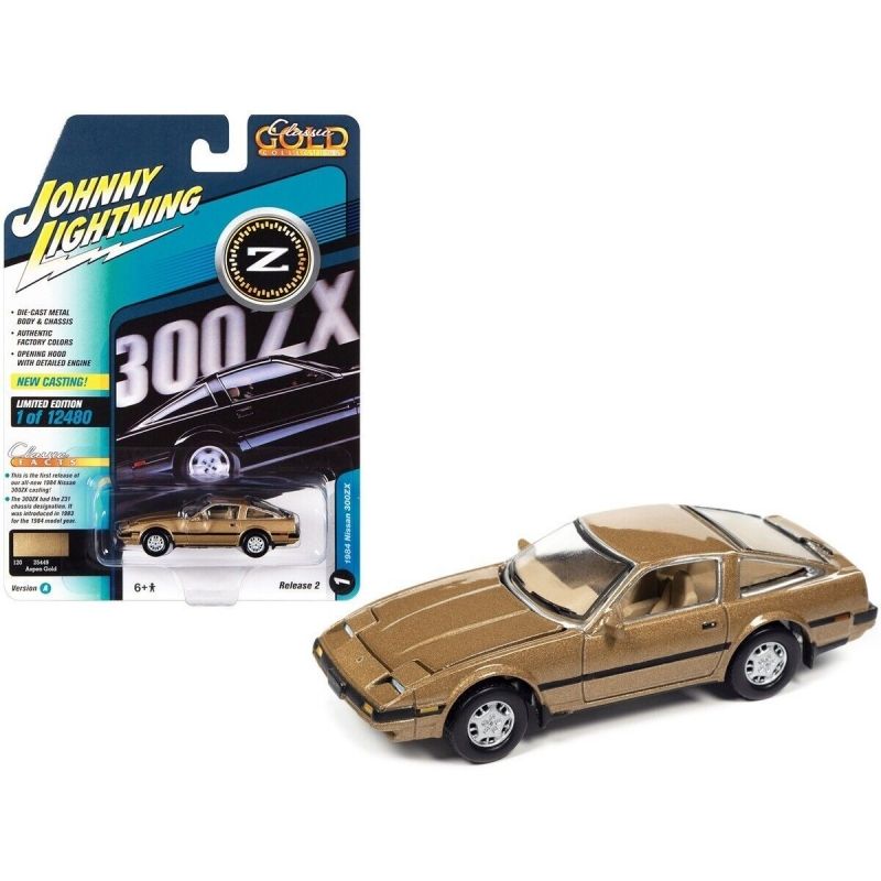GENERICO - JOHNNY JLSP243A 1:64 1984 NISSAN 300 ZX GOLD