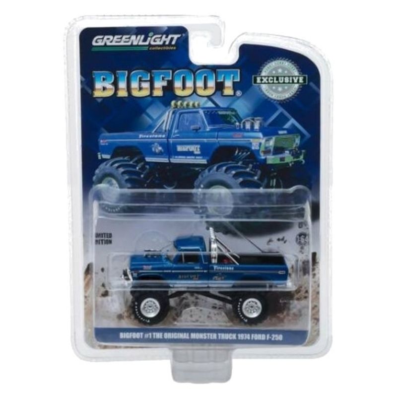 GREENLIGHT - GREENLIGHT 29934 1:64 BIGFOOT 1 THE ORIGINAL MONSTER TRUCK (