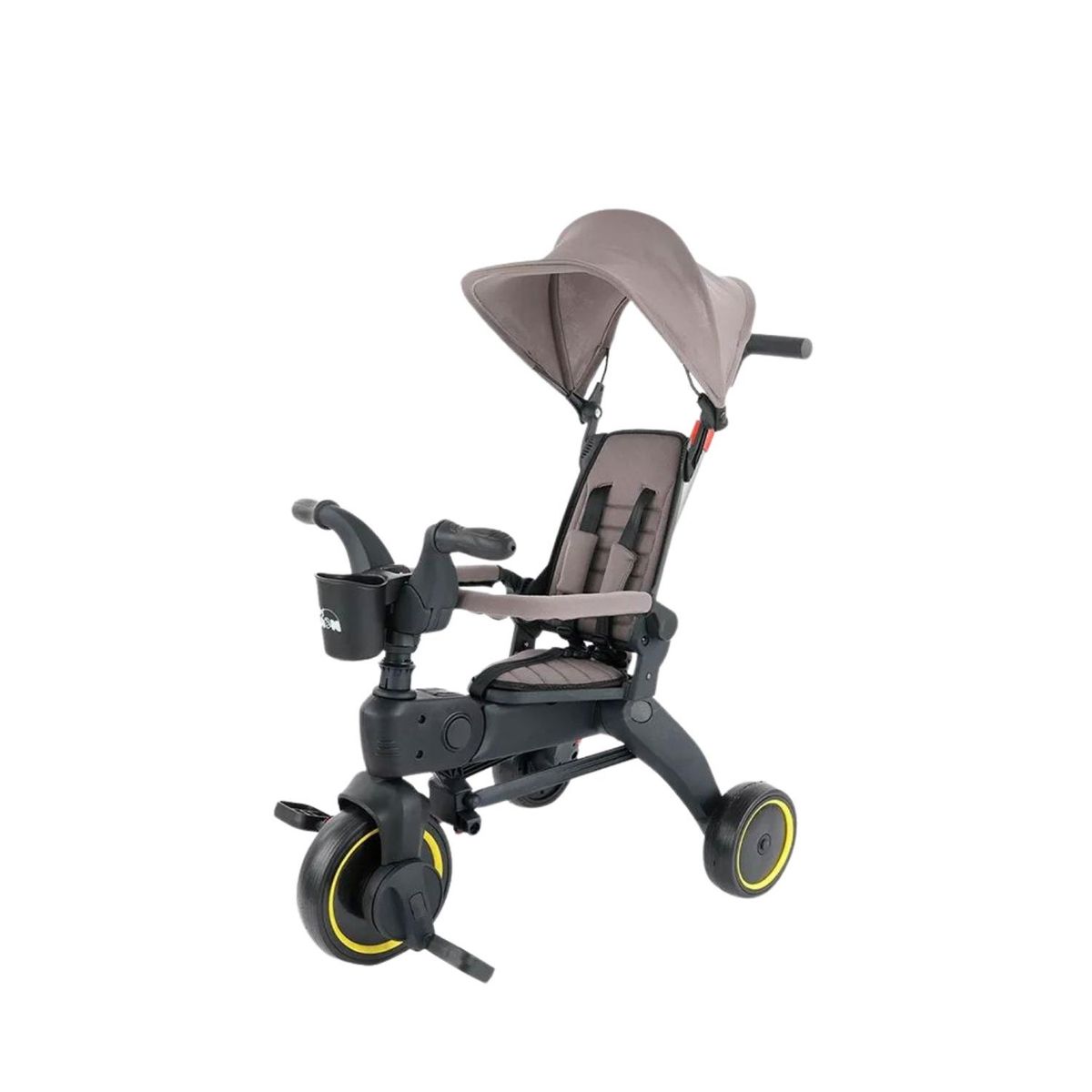 LUMAX - Triciclo Tipo Carreola Plegable Portatil Reclinable 4 En 1