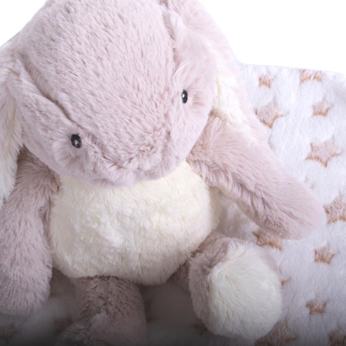 PILLIN - Set Peluche Manta Conejo Bebé Niño Beige Pillin PILLIN