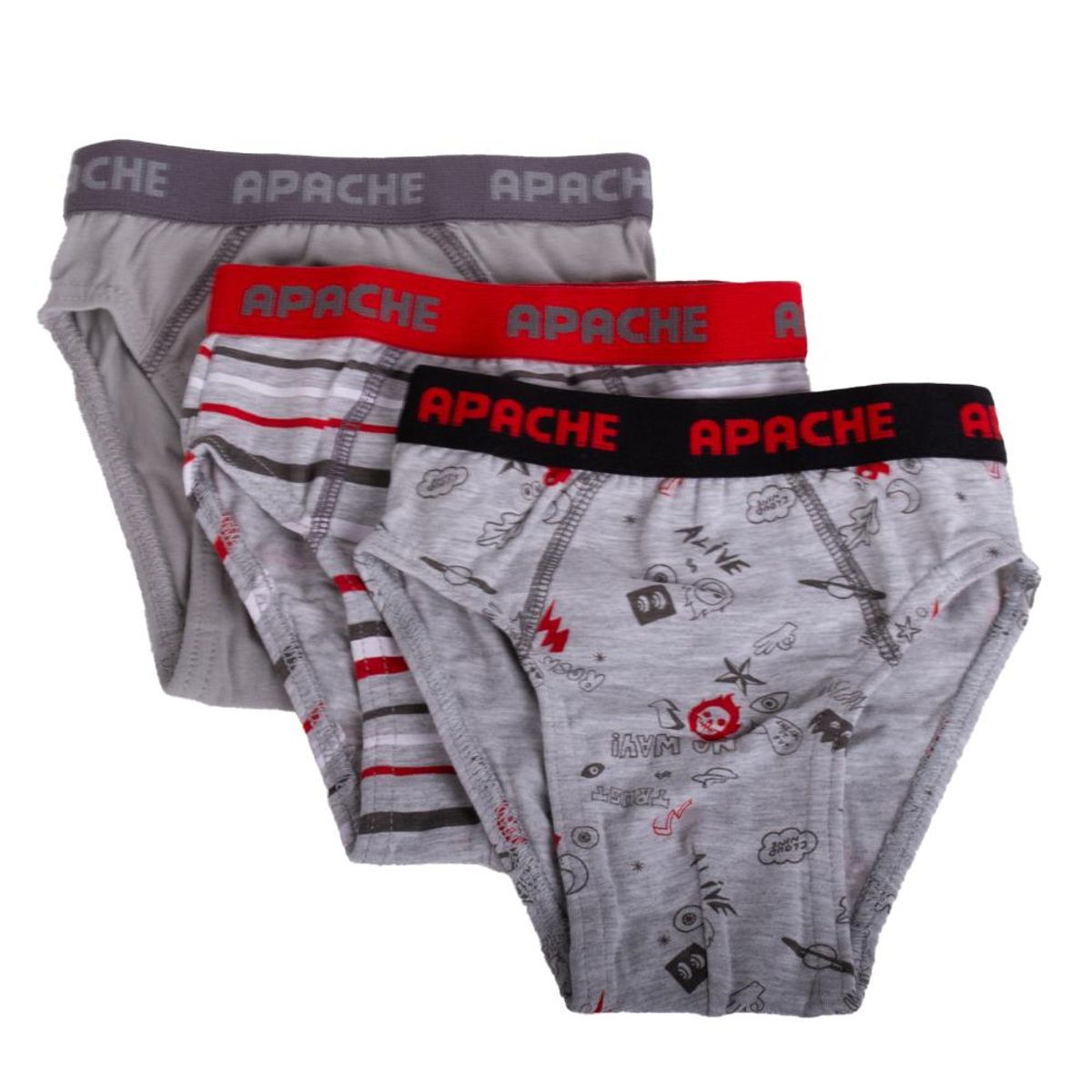 PILLIN - Set Calzoncillos 3 Pzas Niño Multicolor Pillin PILLIN