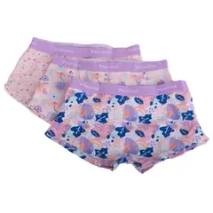 PILLIN - Set Pantaletas 3 Pzas Niña Multicolor