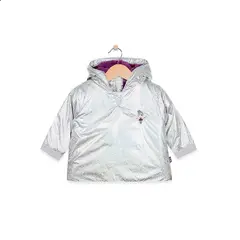 PILLIN - Parka Bebe Algodón Invierno Niña Gris