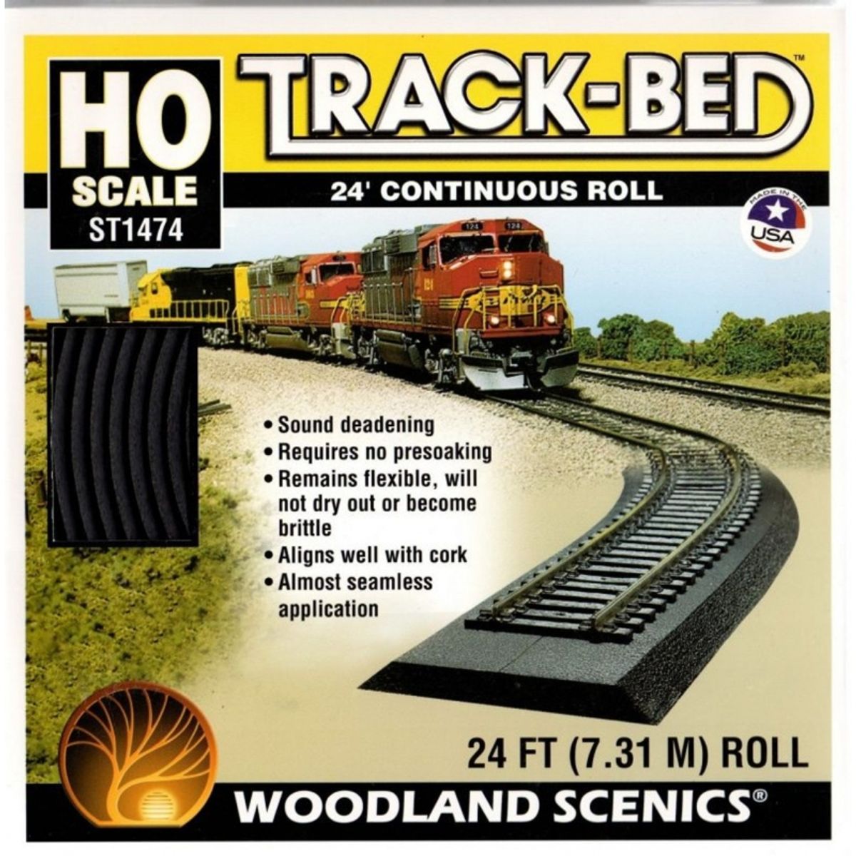 GENERICO - WOODLAND 1474 TRACK BED ROLL 24 HO