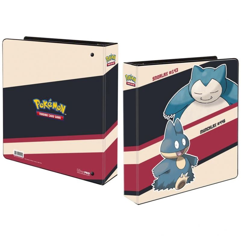 POKEMON - POKEMON COMPANY 15951 ALBUM SNORLAX AND MUNCHLAX 2 POKEMON