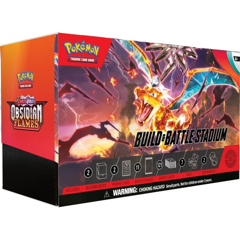 POKEMON - POKEMON COMPANY JEPKM966 OBSIDIAN FLAMES BUILD AND BATTLE