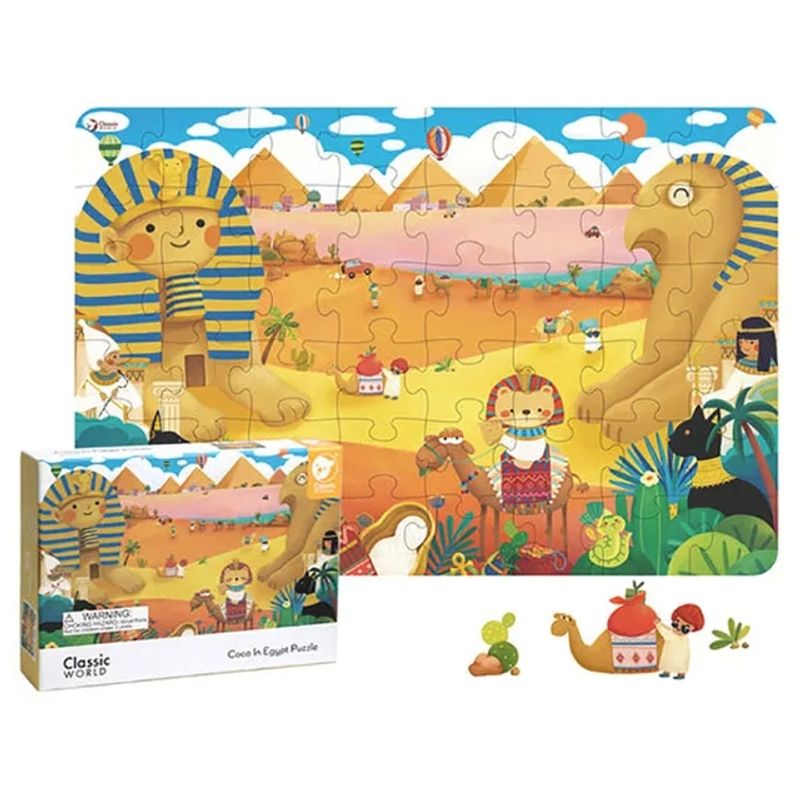 GENERICO - CLASSICWORLD 40036 COCO IN EGYPT PUZZLE 48 PIEZAS
