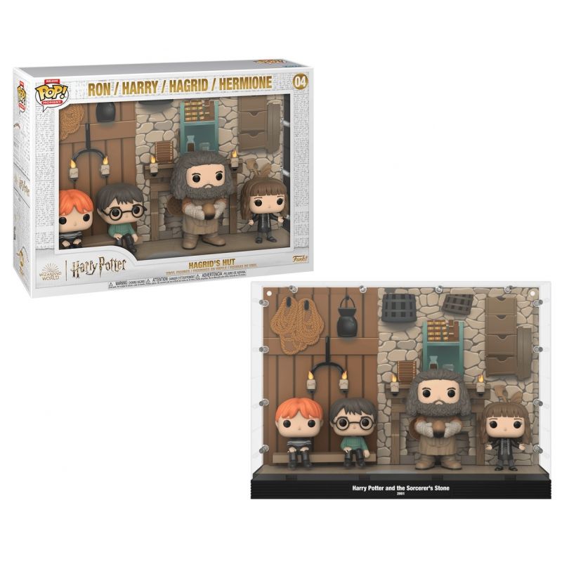 FUNKO - FUNKO 70254 POP HARRY POTTER MOMENTS DELUXE HAGRIDS HUT