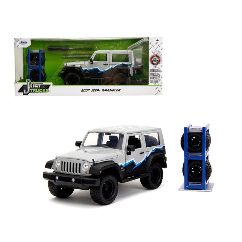 GENERICO - JADA 34194 1:24 JT 2007 JEEP WRANGLER HARDTOP W / RACK
