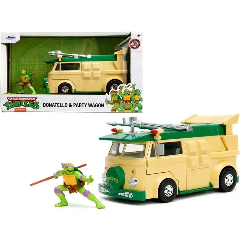 GENERICO - JADA 34529 1:24 HWR BIG RIGS TMNT PARTY WAGON W / DON