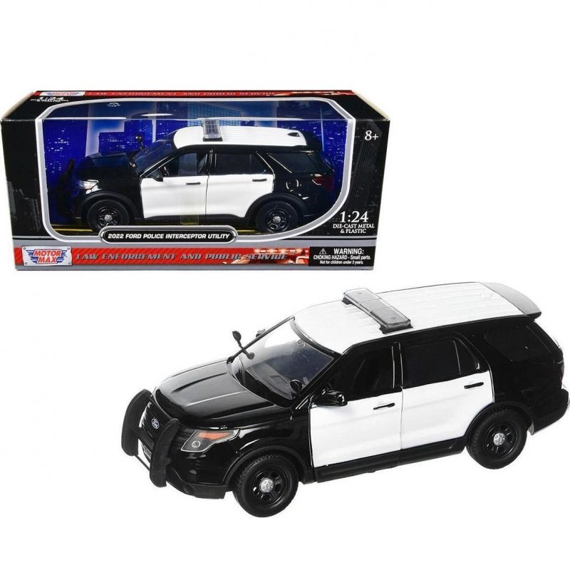 MOTORMAX - MOTORMAX 76988 1:24 2022 FORD POLICE INTERCEPTOR UTILITY