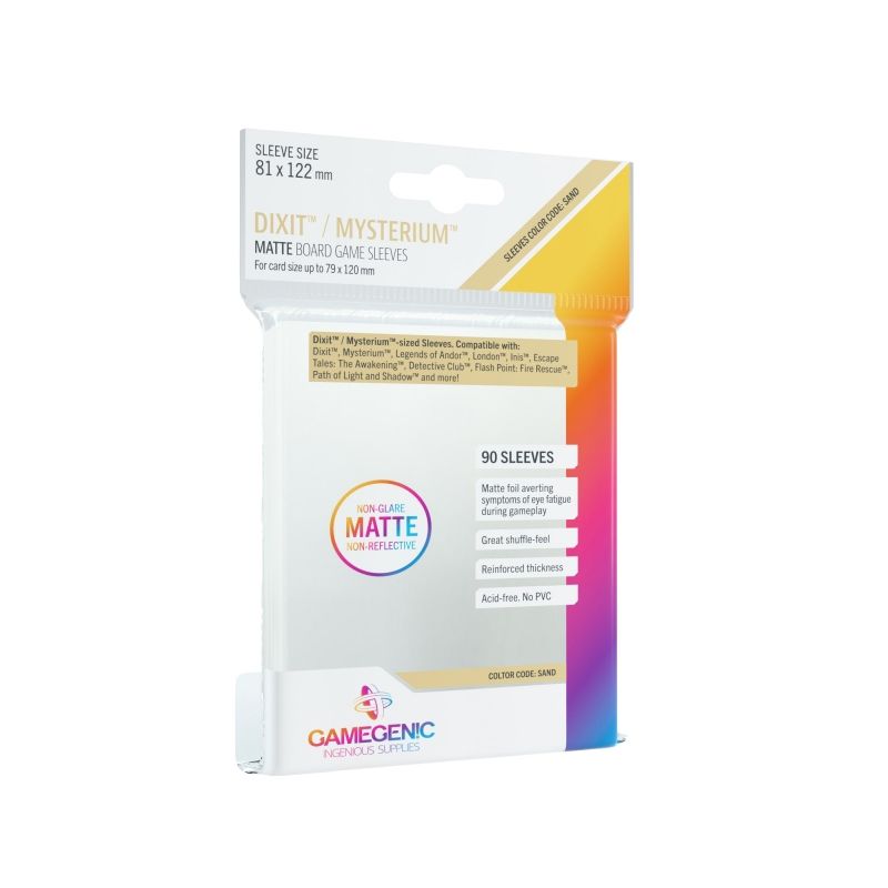 GAMEGENIC - GAMEGENIC GGS10040ML BGG SLEEVES PRIME DIXIT SLEEVES ( 81