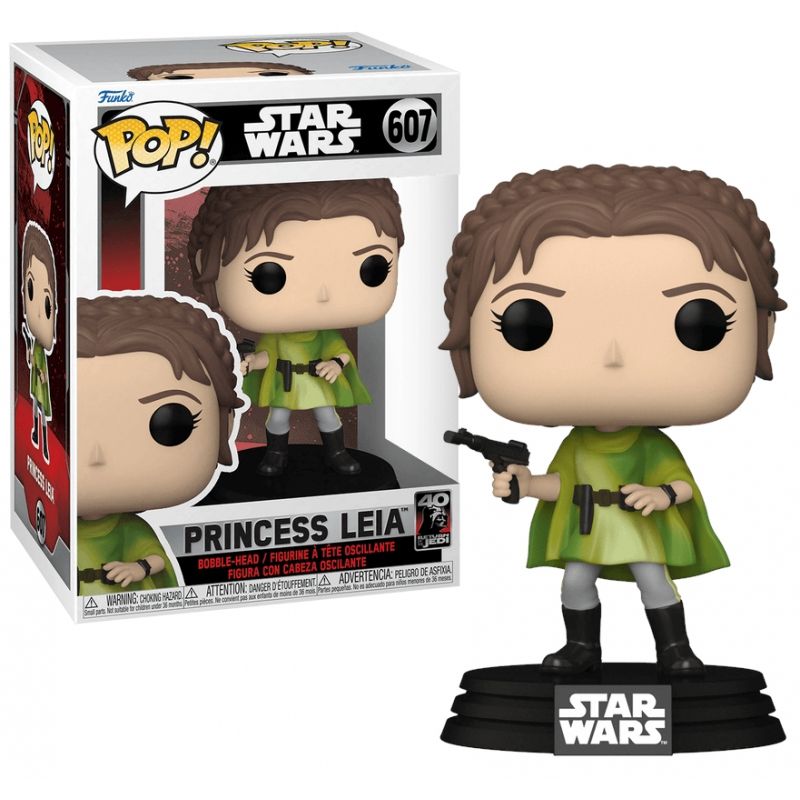 FUNKO - FUNKO 70747 POP STAR WARS RETURN OF THE JEDI 40TH LEIA ( BH
