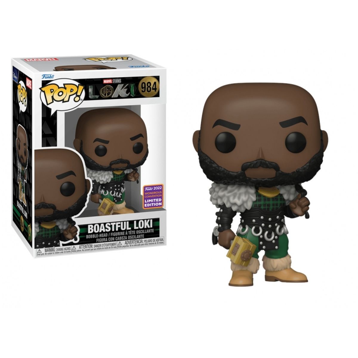 FUNKO - FUNKO 63680 MARVEL BOASTFUL LOKI WONDROUS 2022