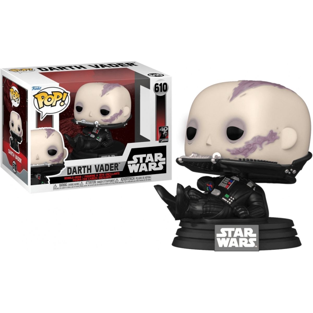 FUNKO - FUNKO 70750POP STAR WARS RETURN OF THE JEDI 40TH DARTH VADER