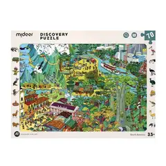 MIDEER - MD3258 DISCOVERY PUZZLE BIG WORLD SMALL WORLD SOUTH