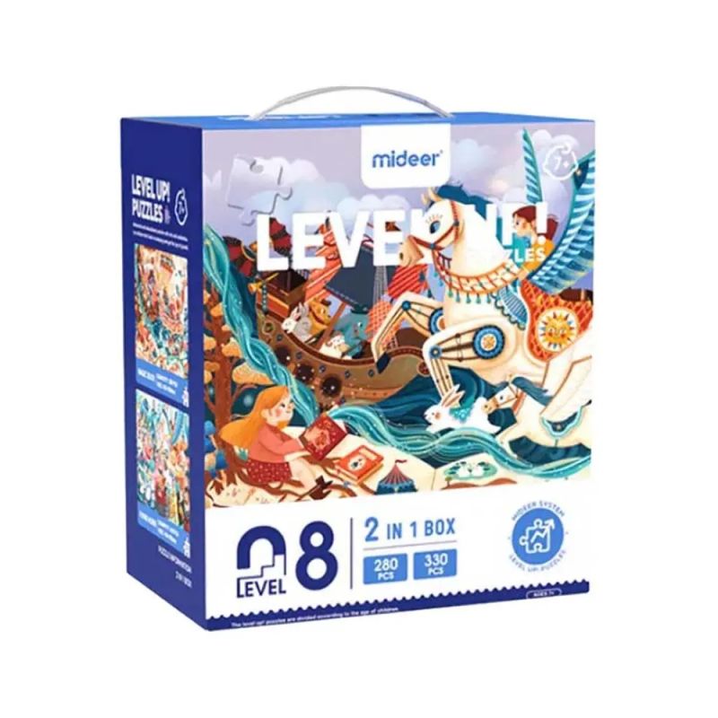 MIDEER - MIDEER CT7052 LEVEL UP PUZZLE MAGIC BOOK AND FAIRY TALE 8 2