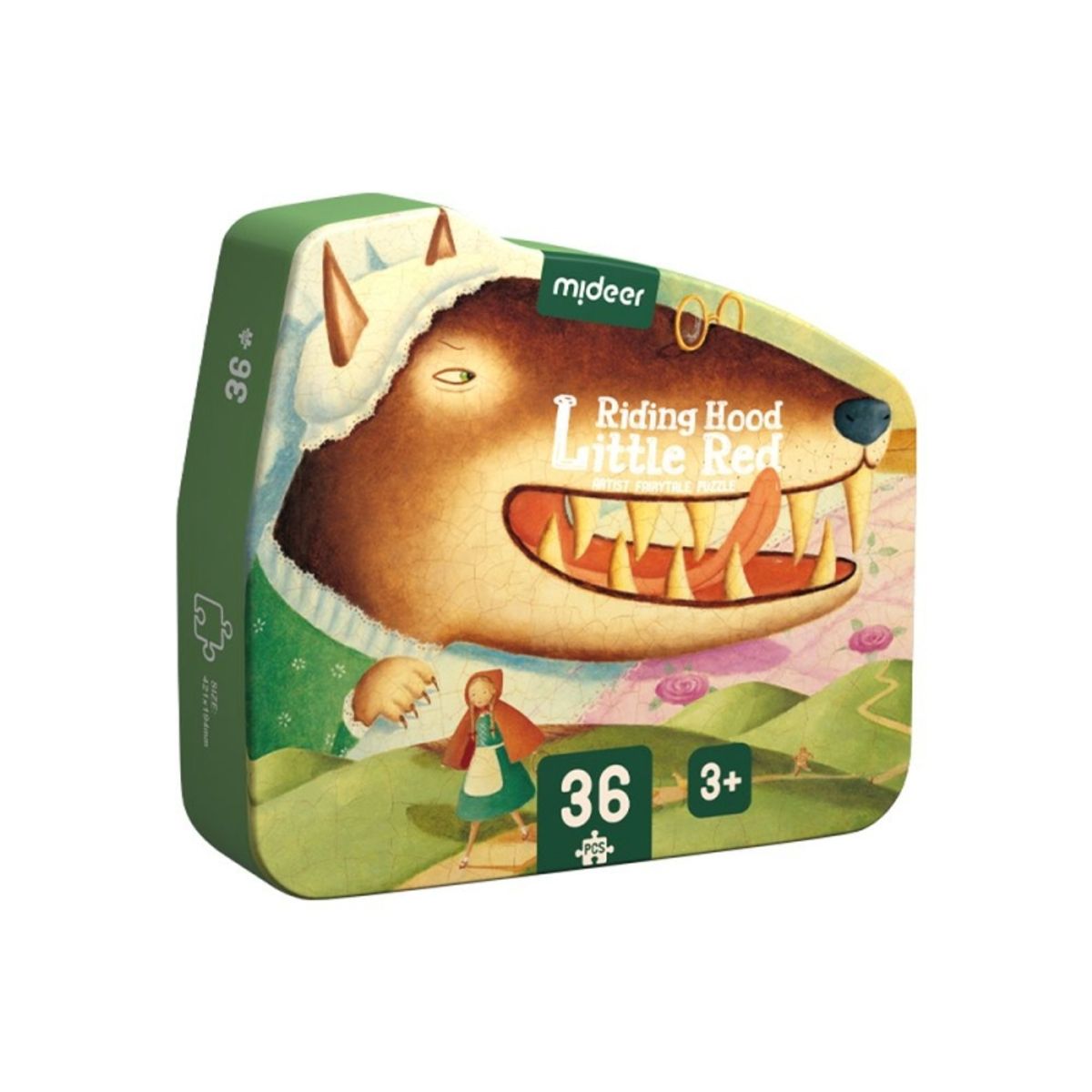 MIDEER - MIDEER MD3205 ARTISTS FAIRY TALE PUZZLE LITTLE RED RIDING