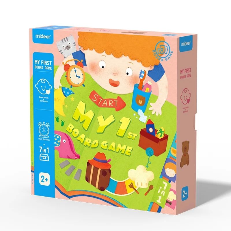 MIDEER - MIDEER MD2123 MY FIRST BOARD GAME 7 IN 1