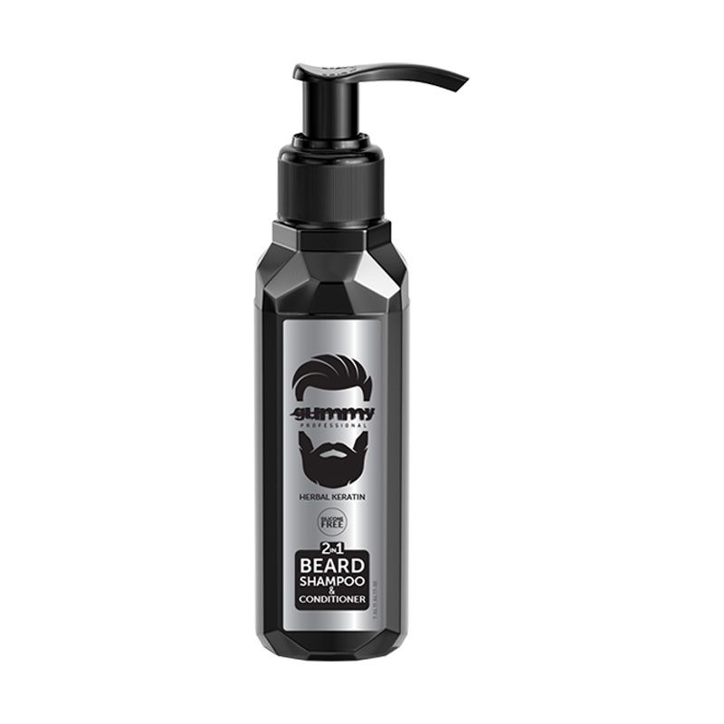 GENERICO - Shampoo Profesional para Barba 2 en 1 sin siliconas Gummy 100ml