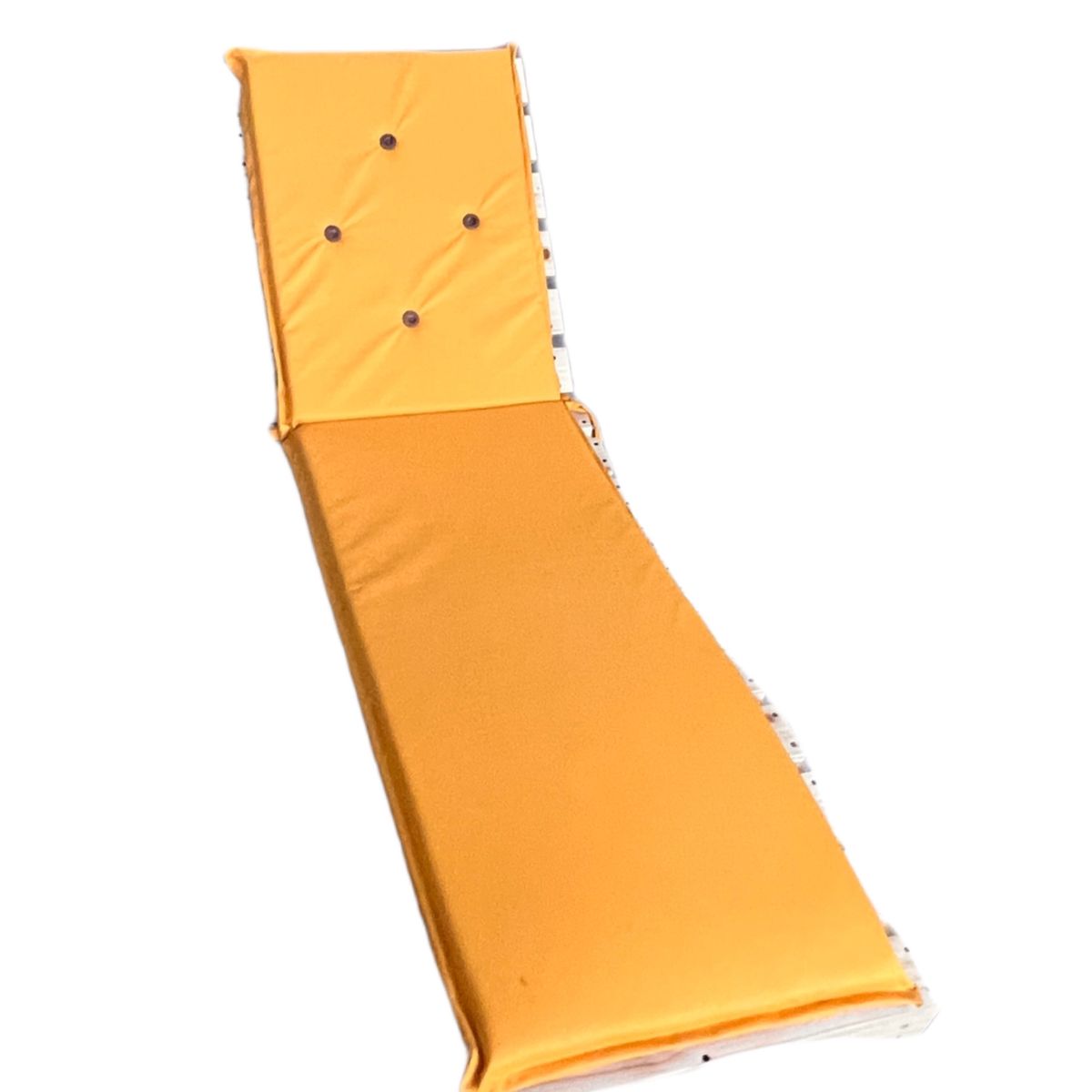 CHILENA CASAGRANDE - COJIN MOSTAZA EN  LONA  POLIESTER  UV  PARA REPOSERA 55 x 5 x 200 cm