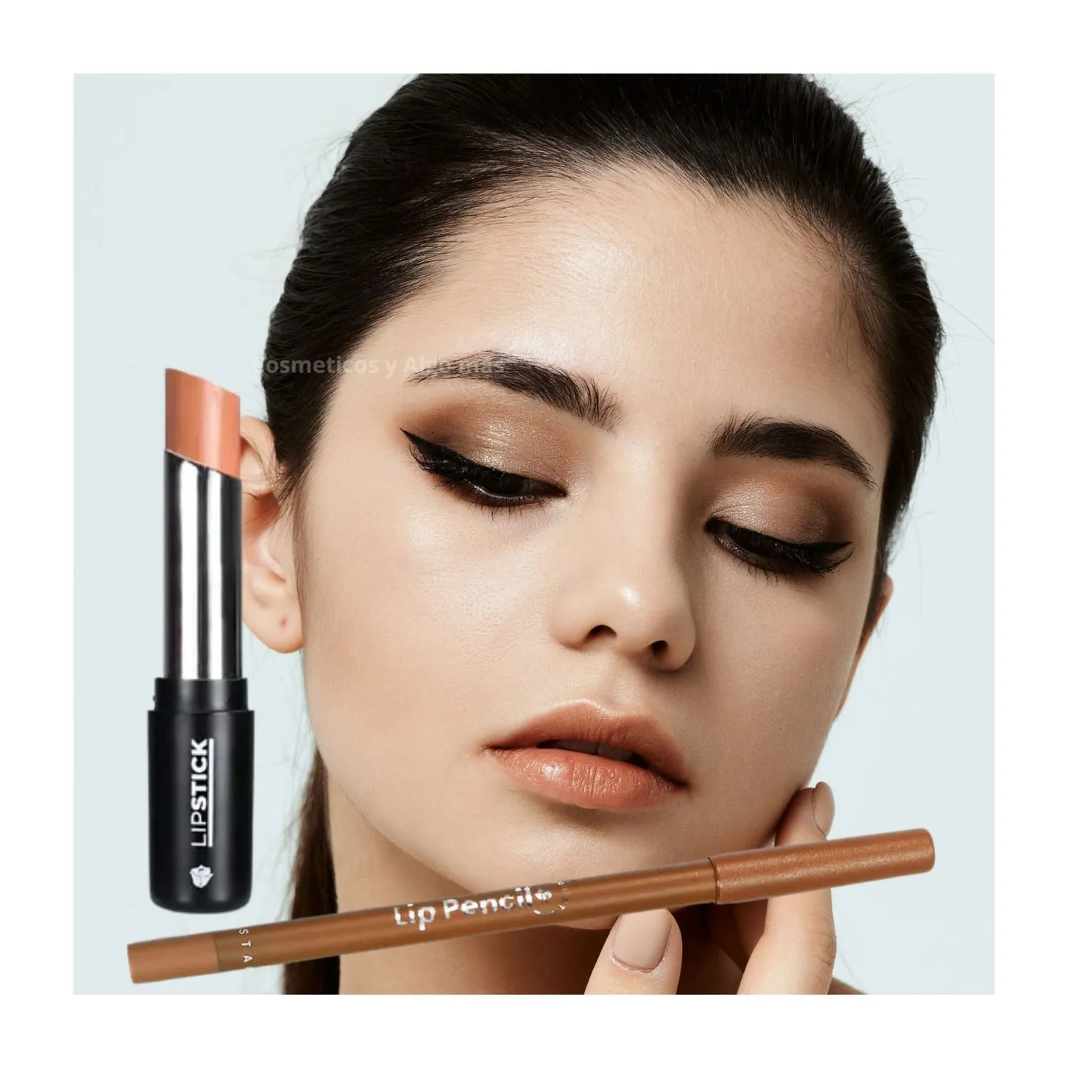 SET Delineador para labios Y labial en barra mismo tono - imagen 1