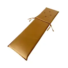 CHILENA CASAGRANDE - COJIN CAFE EN LONA POLIESTER UV PARA REPOSERA 55 x 5 x 190 cm