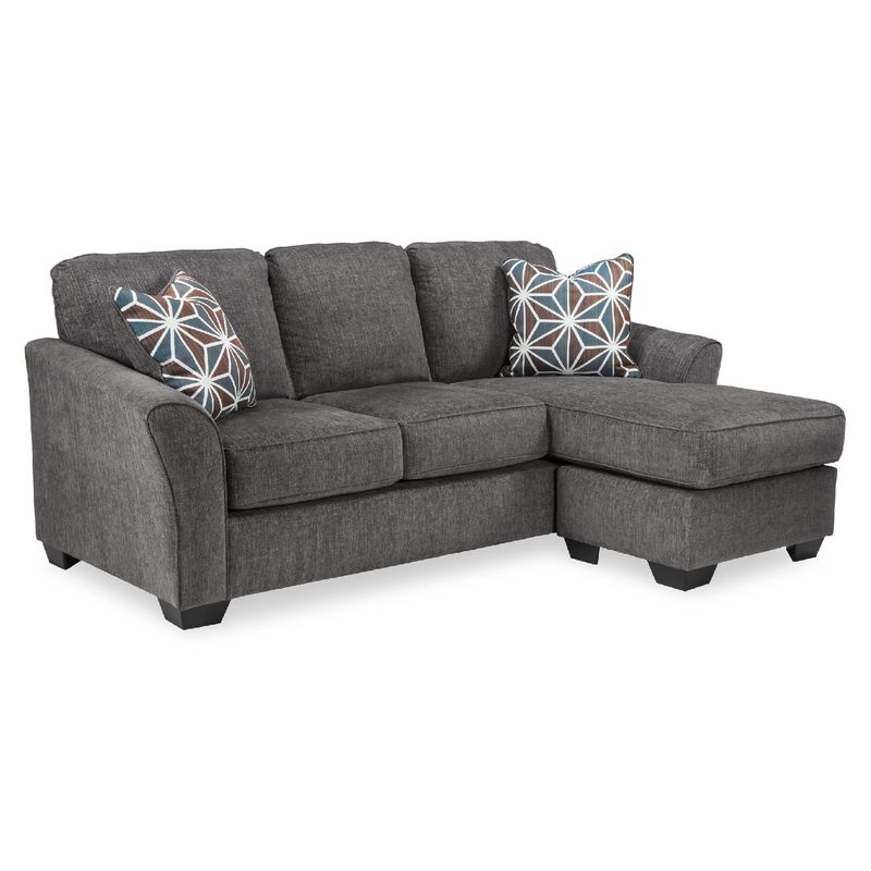 ASHLEY - Sofá chaise derecho 3 cuerpos Brise slate