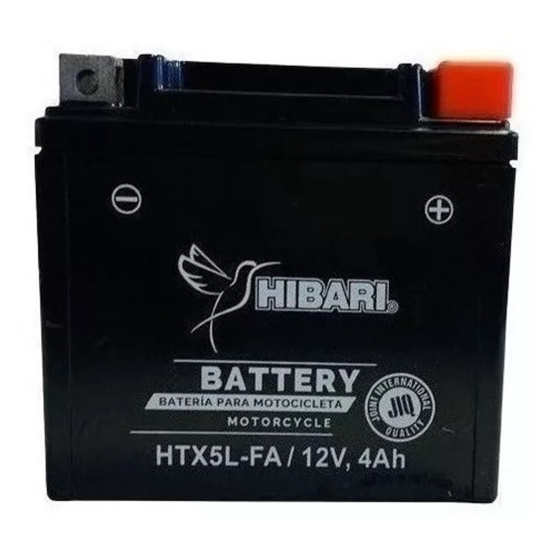 GENERICO - Bateria de Moto htx5l-bs 12v 4ah