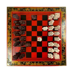 GENERICO - Ajedrez de Lujo - Dinastía China 43 cm